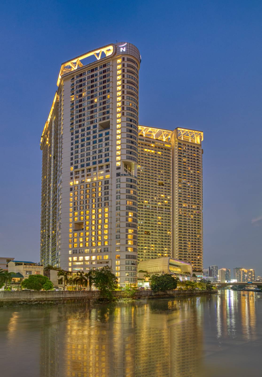 Modern Condominiums and Pool